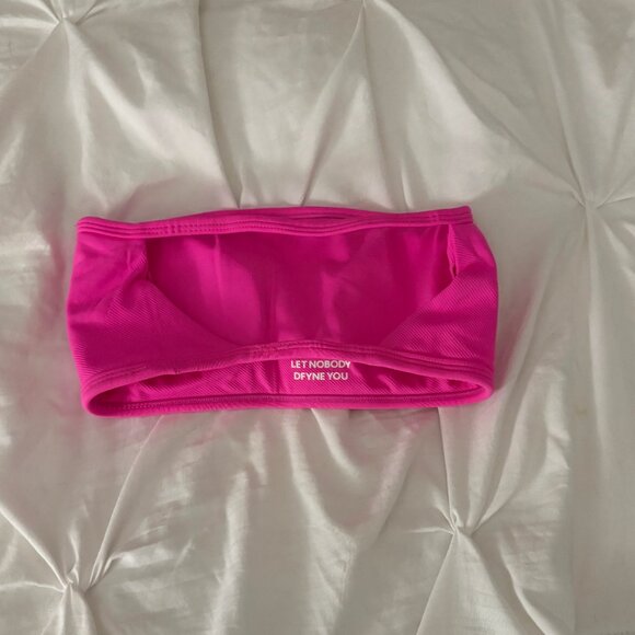 DFYNE Impact Backless Bandeau – Bright Fuchsia - Picture 4 of 4